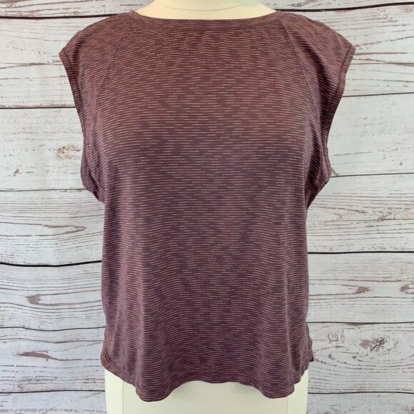 Champion workout athletic top silky stripe - Picture 1 of 10